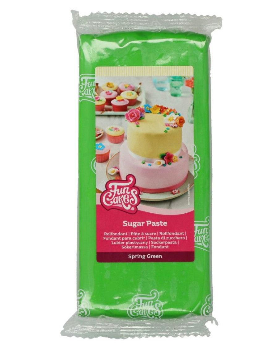 Funcakes Fondant Spring Green 1 kg