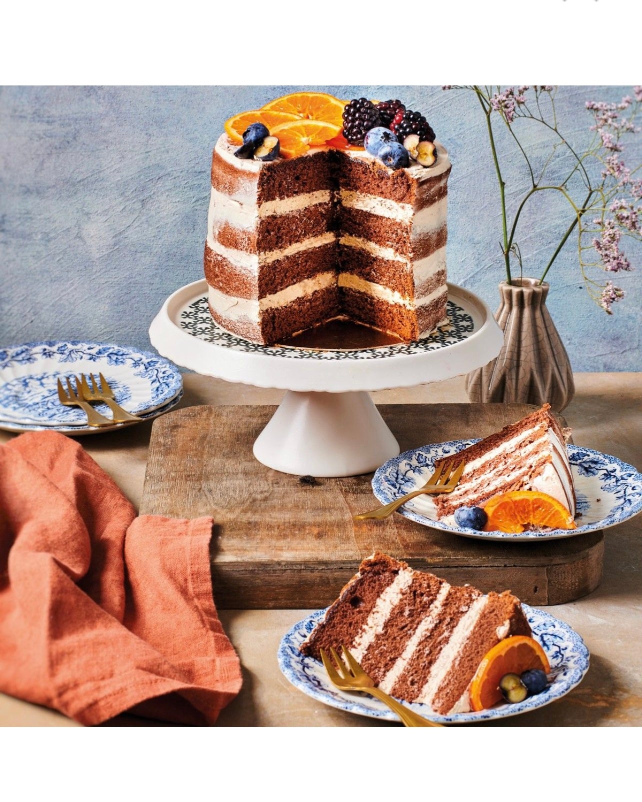 Funcakes Mix für Schoko Biskuitkuchen 1 kg