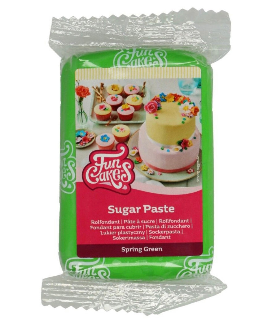 Funcakes Fondant Spring Green 250g