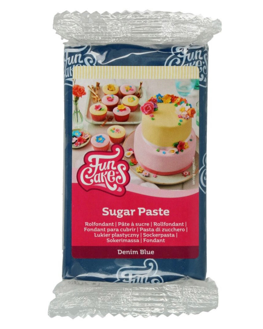Funcakes Fondant Denim Blue 250 g