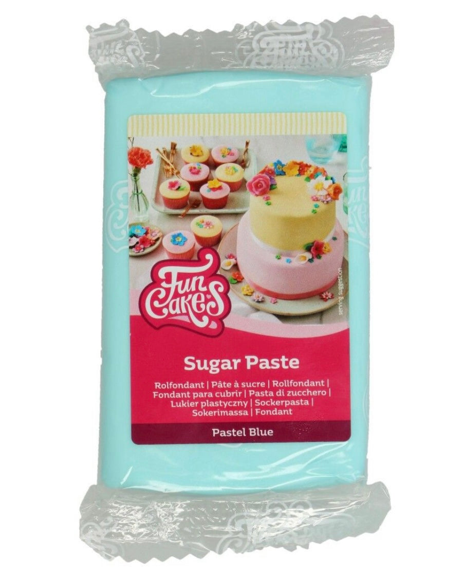 Funcakes Fondant Pastel Blue 250 g