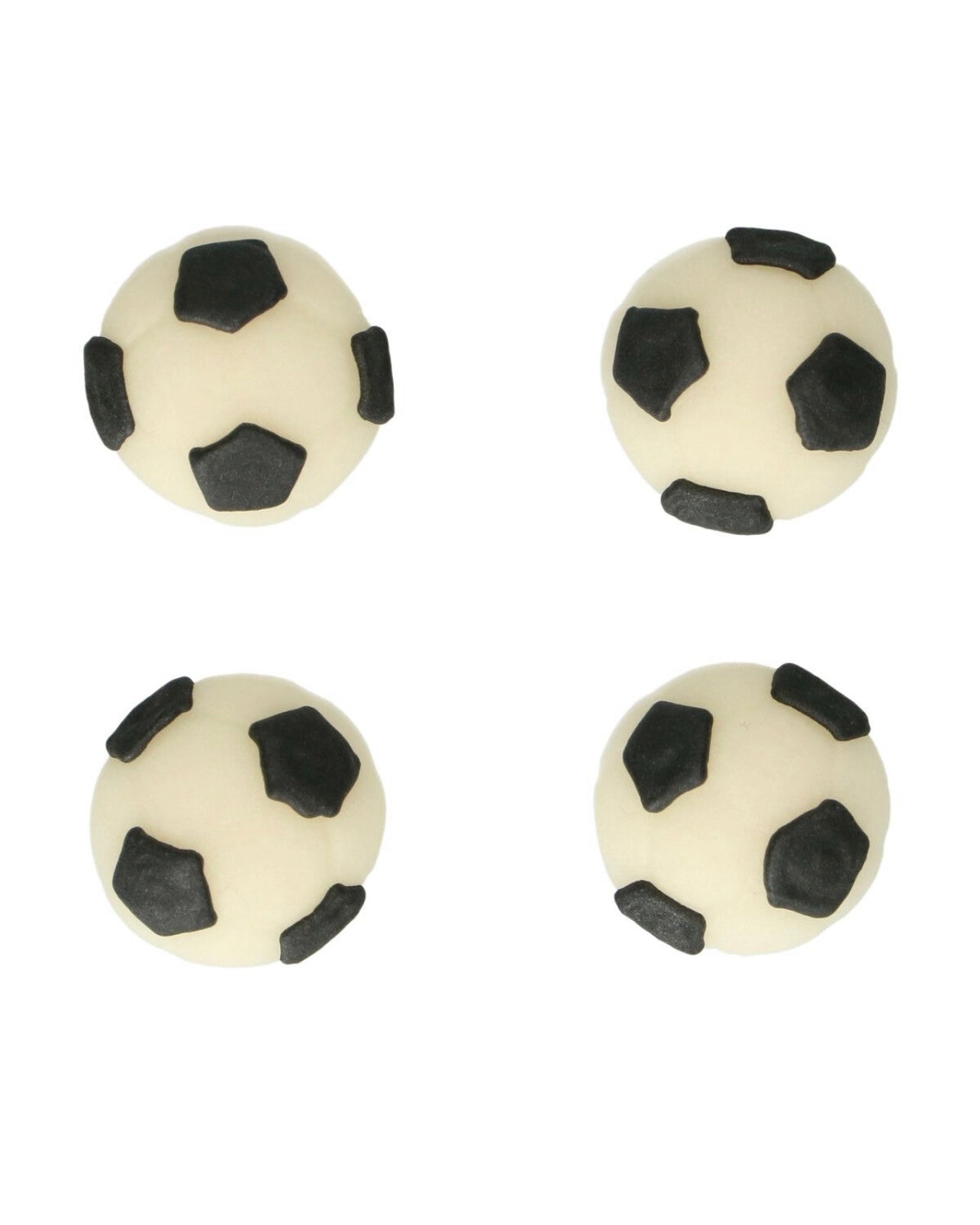Funcakes Fussball aus Zuckerpaste 8 Stk