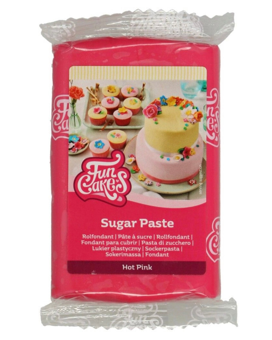 Funcakes Fondant Hot Pink 250 g