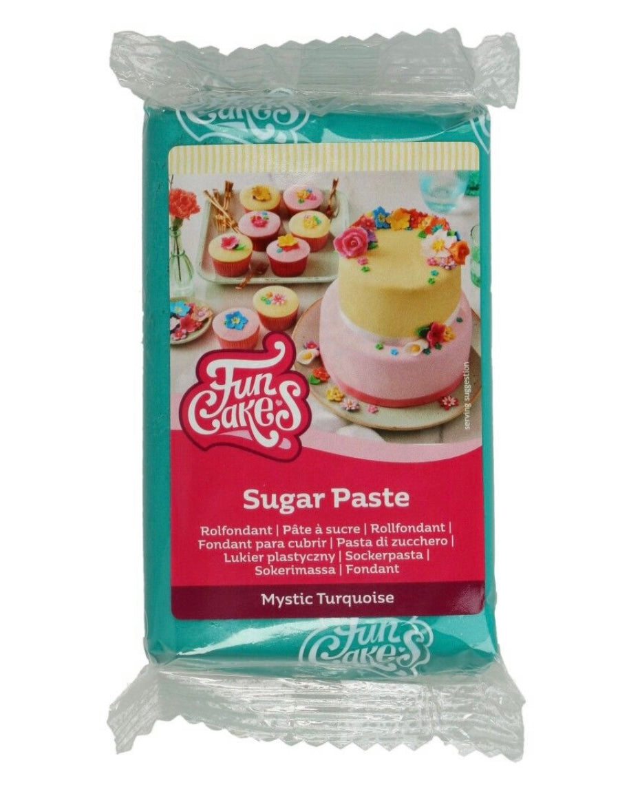 Funcakes Fondant Mystic Turquoise 250 g