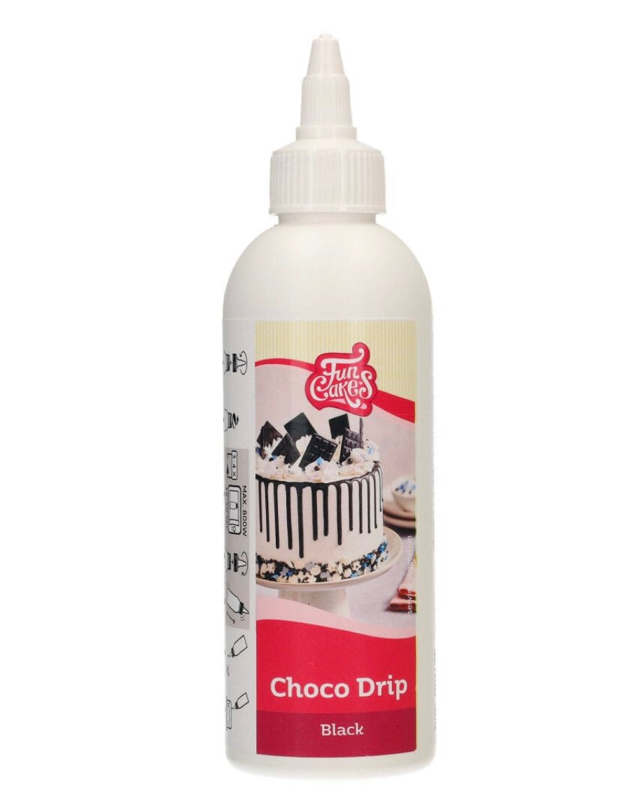 Funcakes Choco Drip schwarz