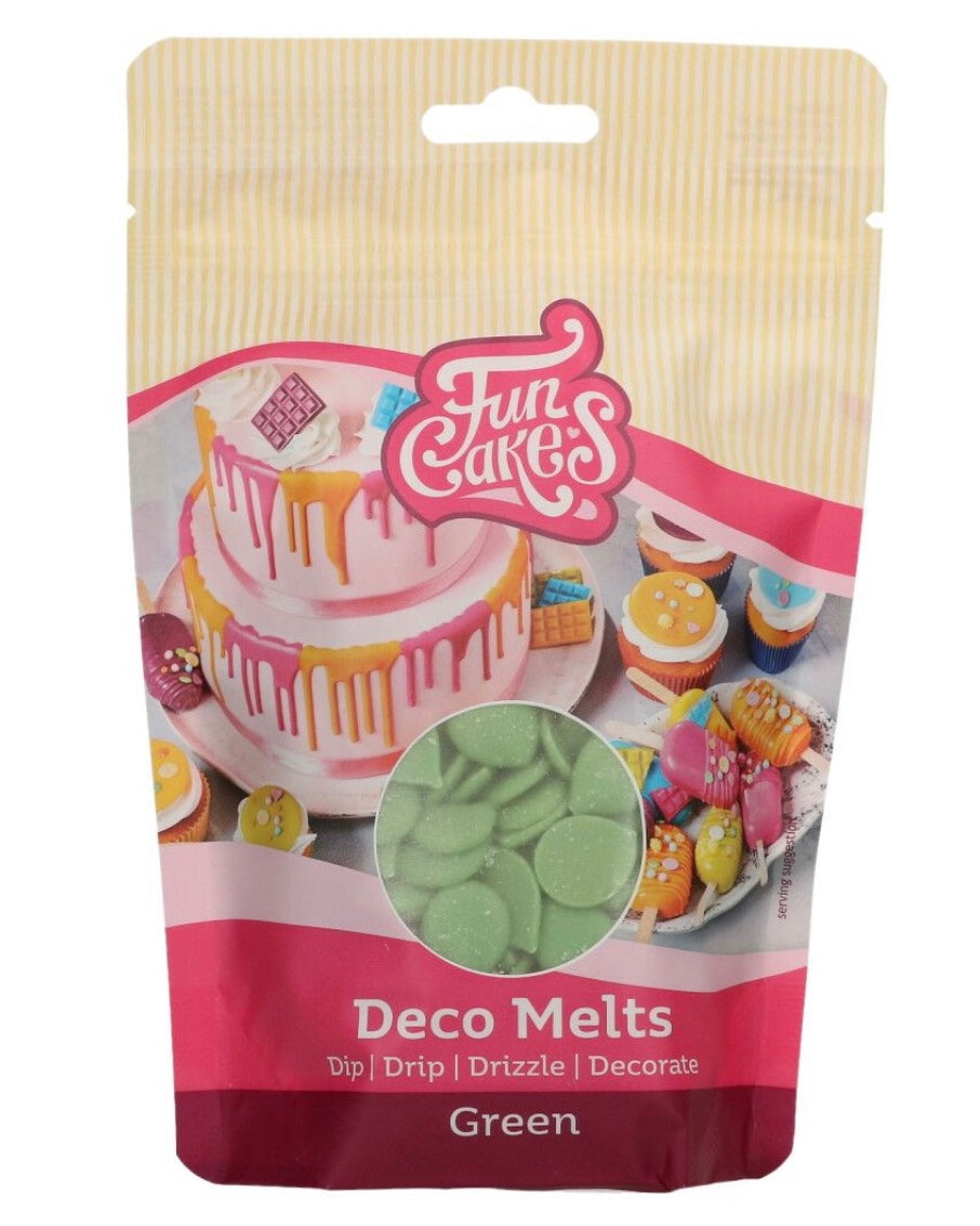 Funcakes Deco Melts grün 250 g