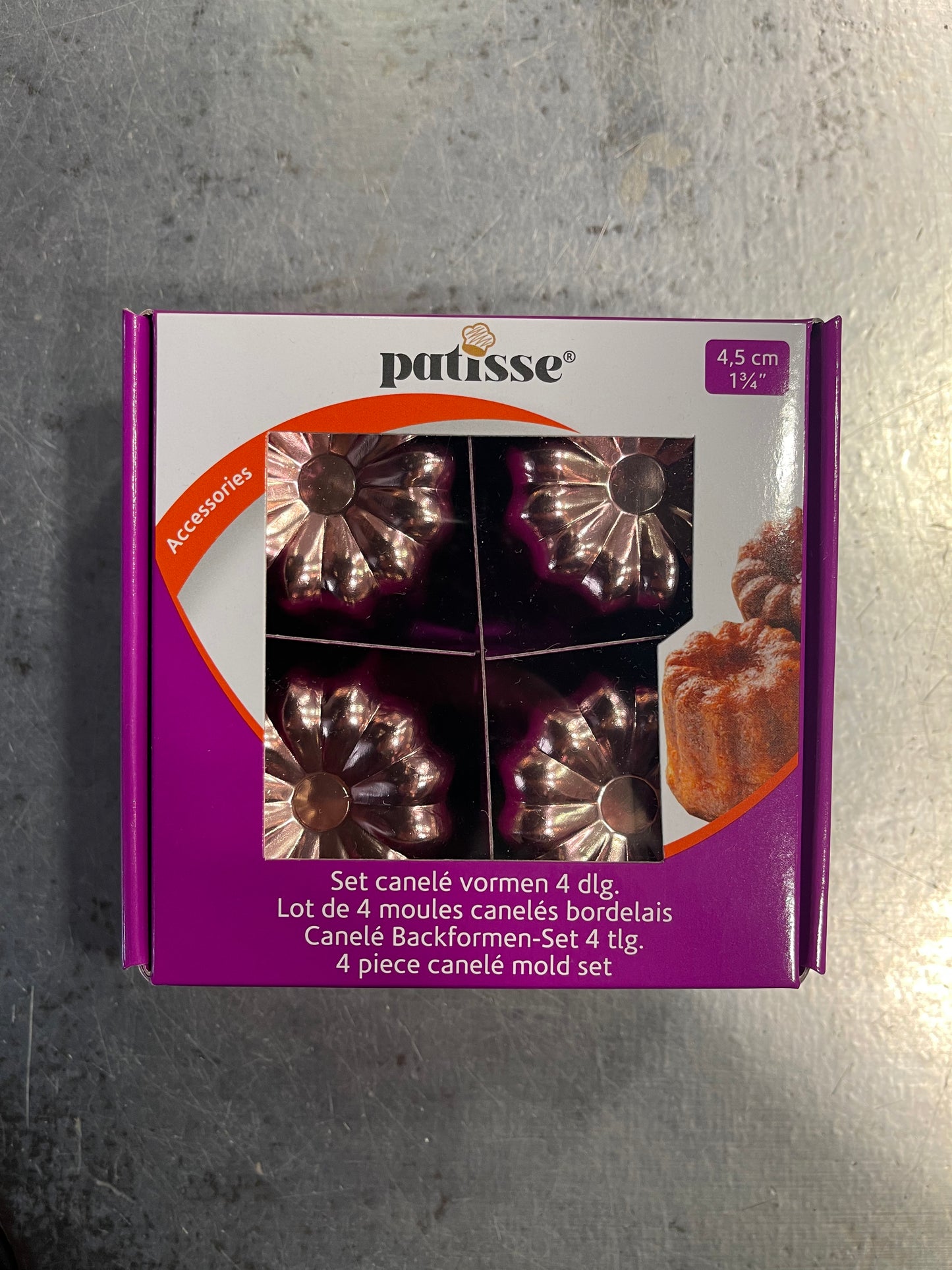 Patisse Canelé Backform