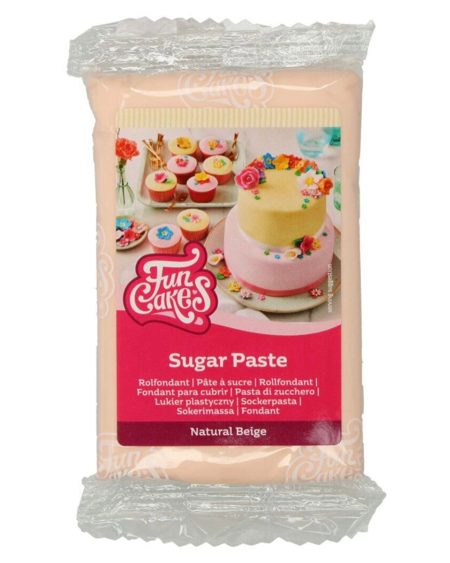 Funcakes Fondant Natural Beige 250 g