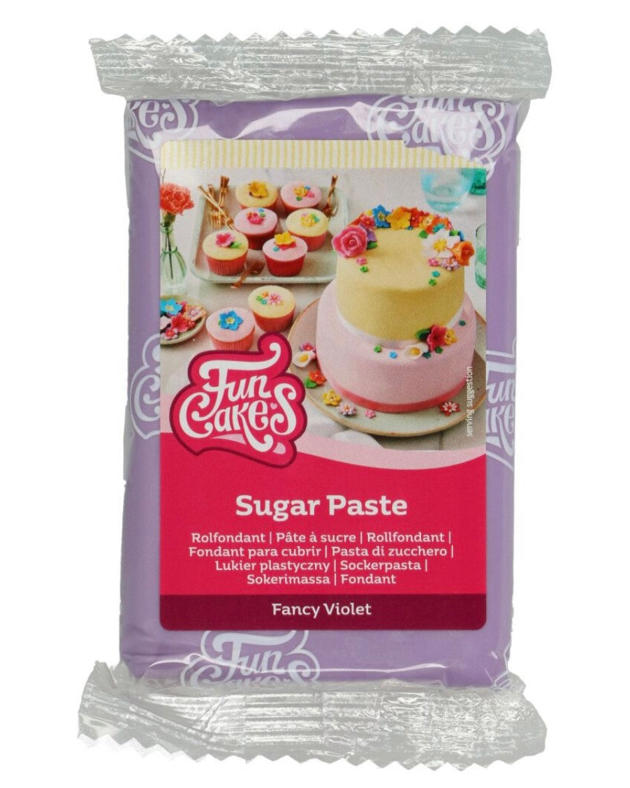 Funcakes Fondant Fancy Violet 250 g