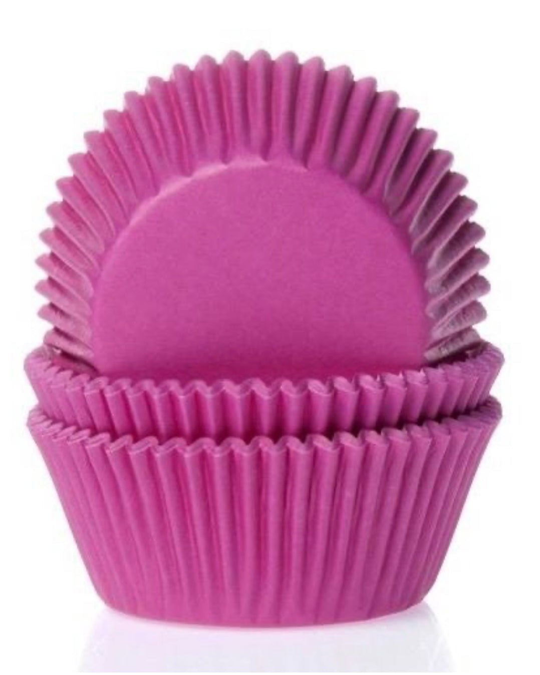 Cupcake Papierbackförmchen pink 50 Stk