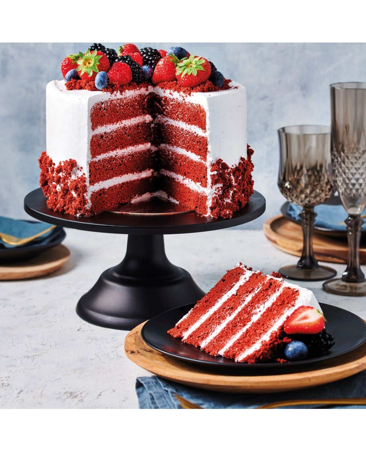 Funcakes Mix für Red Velvet 500 g