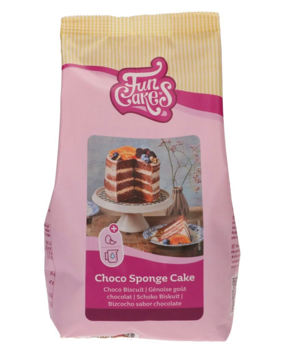 Funcakes Mix für Schoko Biskuitkuchen 500g
