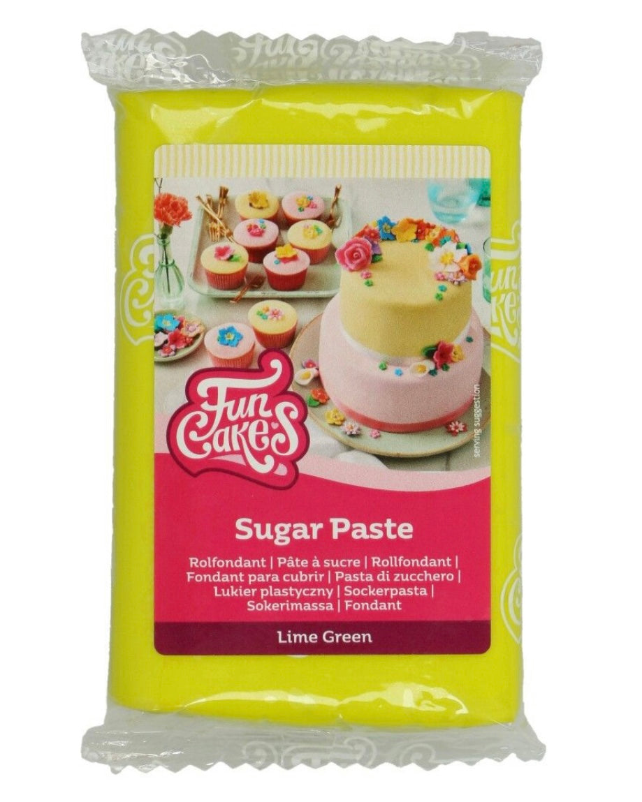 Funcakes Fondant Lime Green 250 g