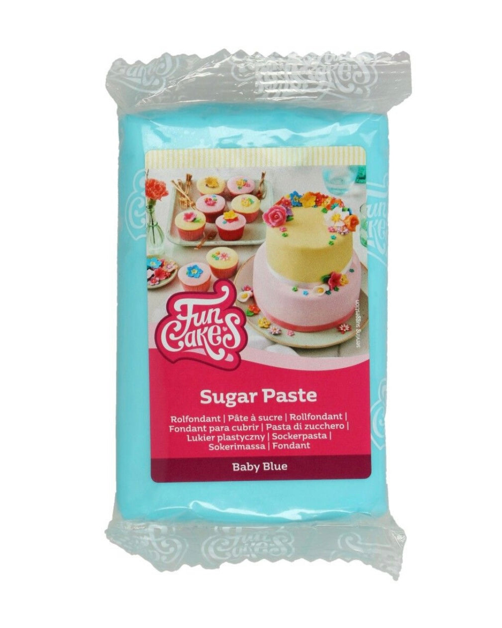 Funcakes Fondant Babyblue 250 g