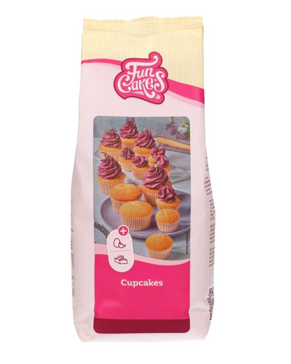 Funcakes Mix für Cupcakes 1 kg
