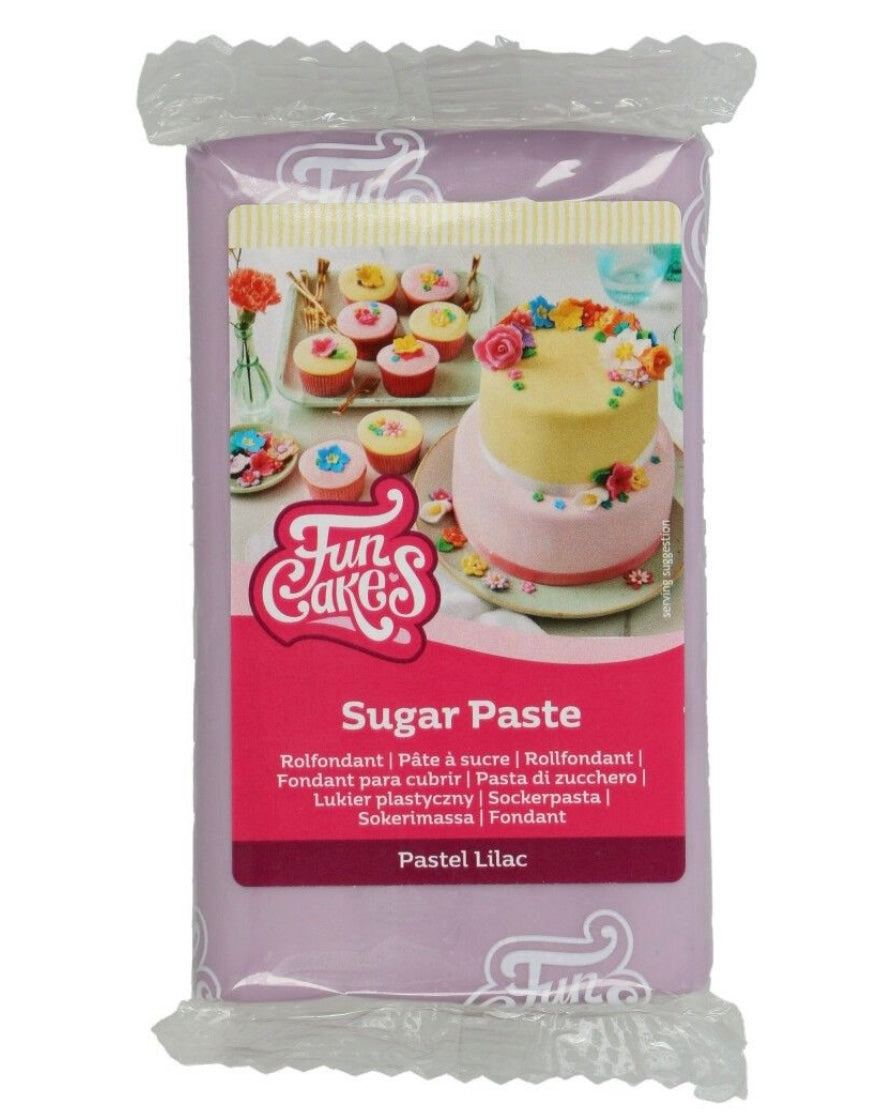 Funcakes Fondant Pastel Lilac 250 g