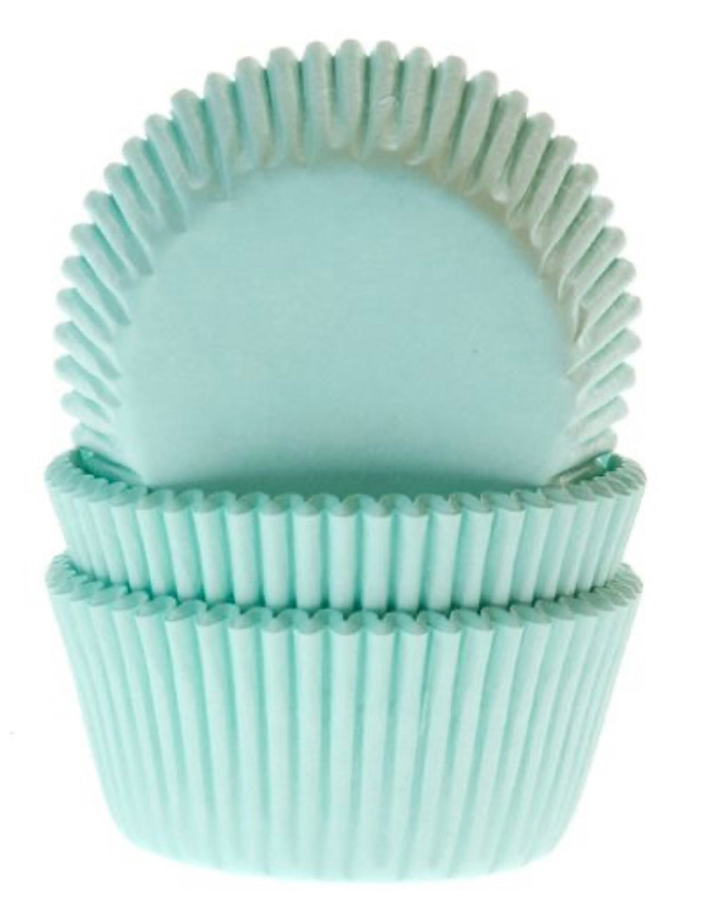 Cupcake Papierbackförmchen mint 50 Stk