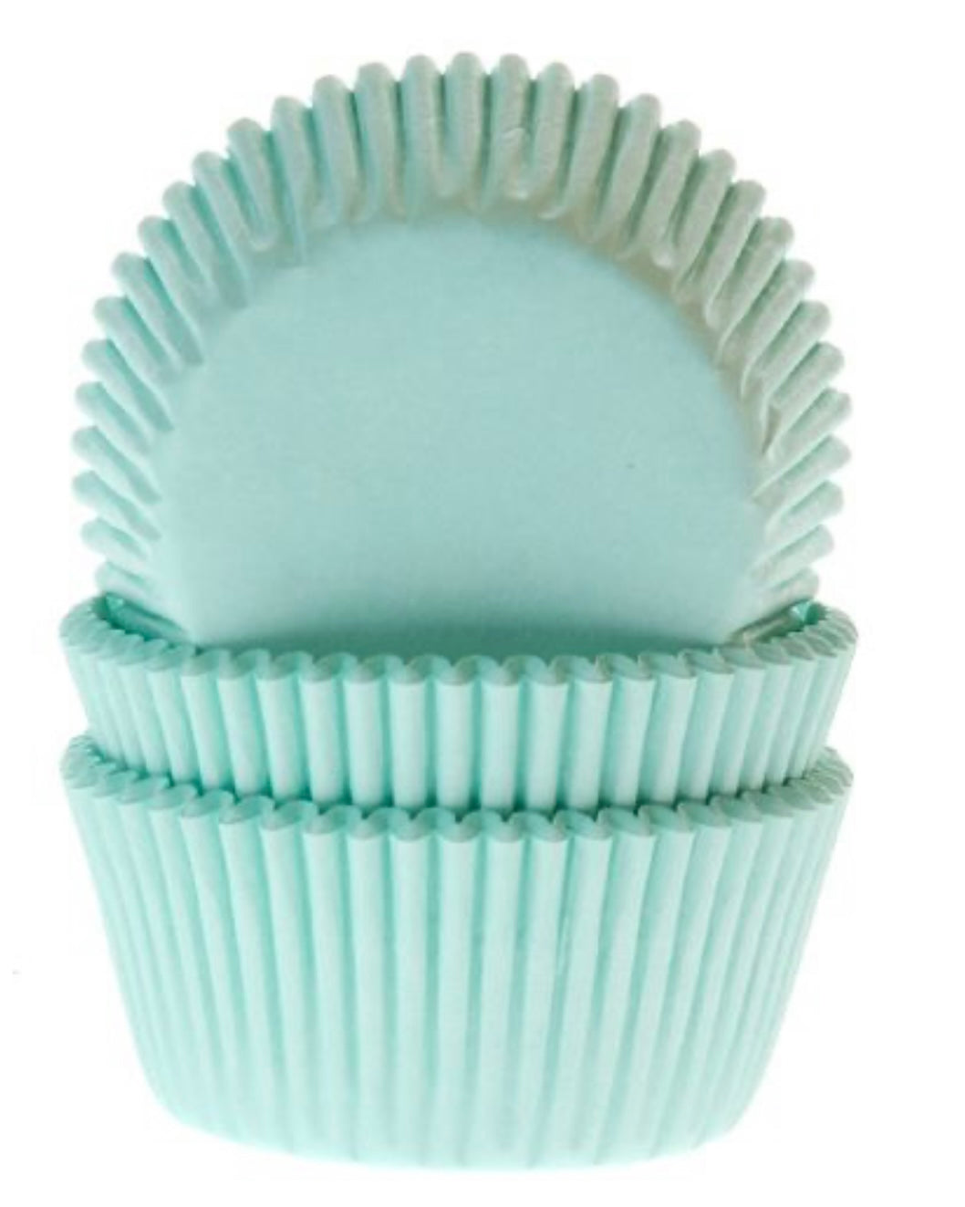 Cupcakes Papierbackförmchen mint 50 Stk