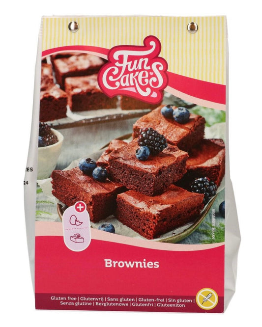 Funcakes Mix für Brownies (glutenfrei) 500g