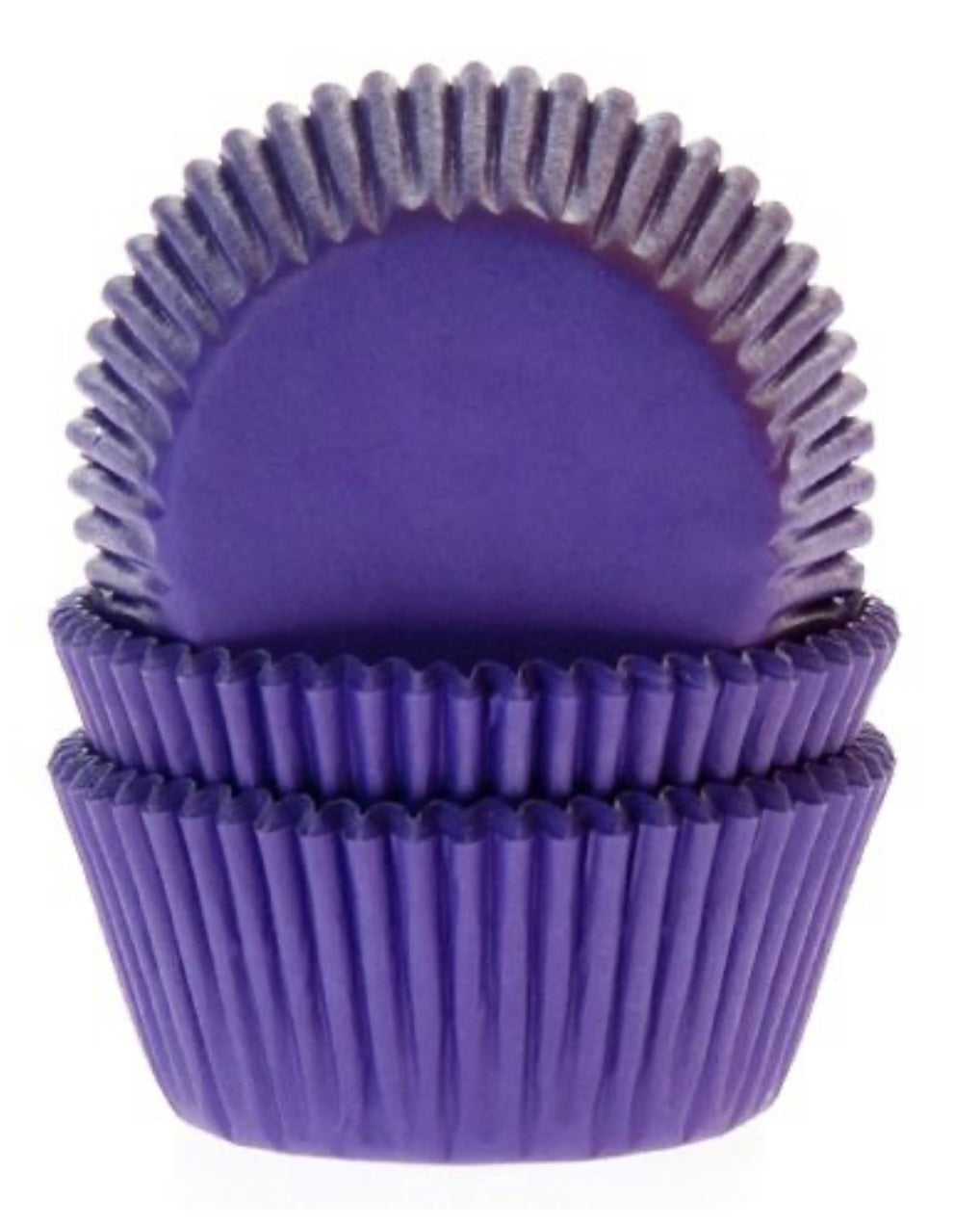 Cupcake Papierbackförmchen lila 50 Stk
