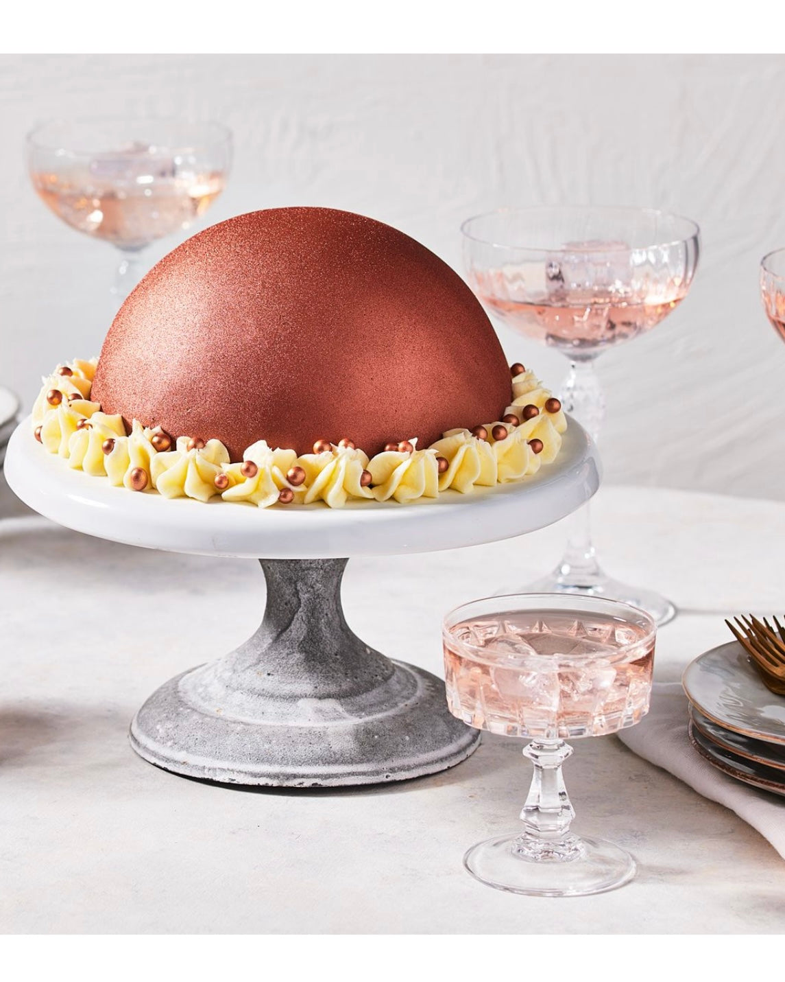 Funcakes metallic Spray kupfer