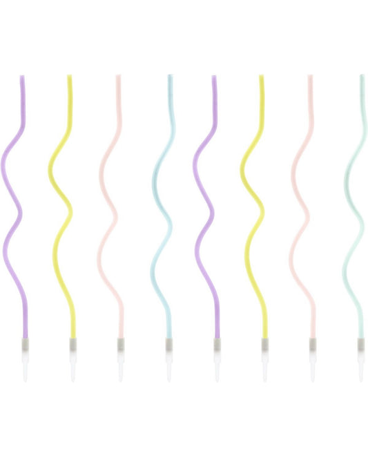 Kerzen Curl Mix 8 Stk