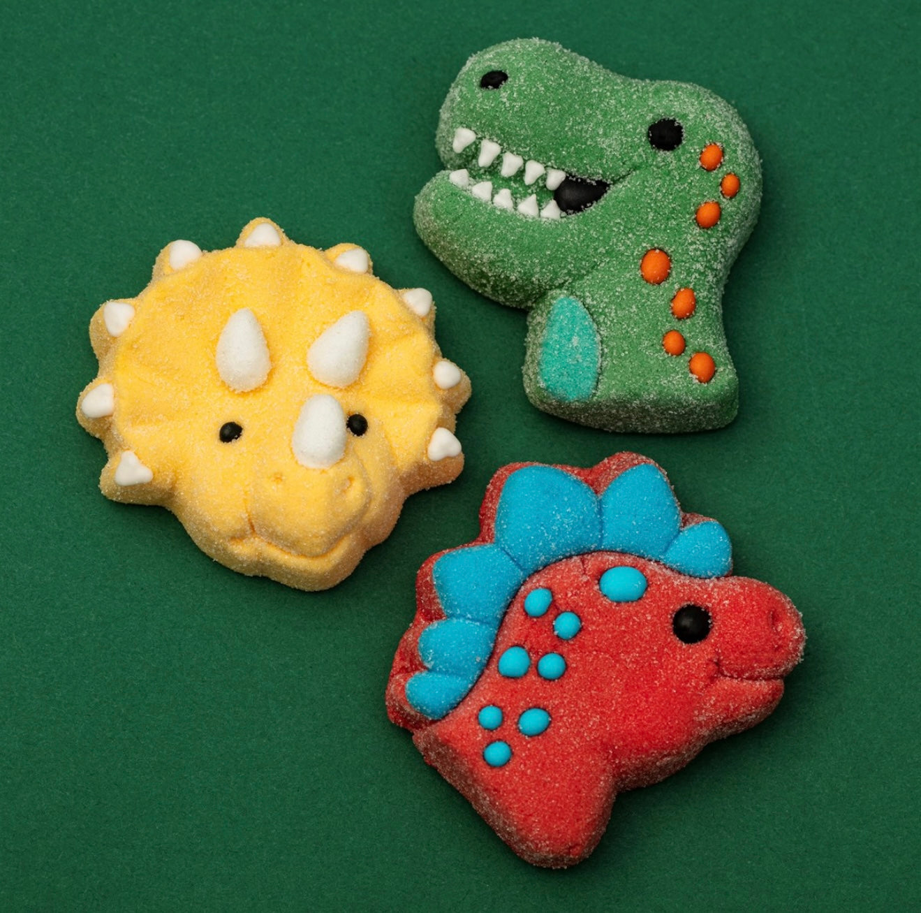 Mallows Marshmallow Treats Brüllende Dinosaurier 12 Stk