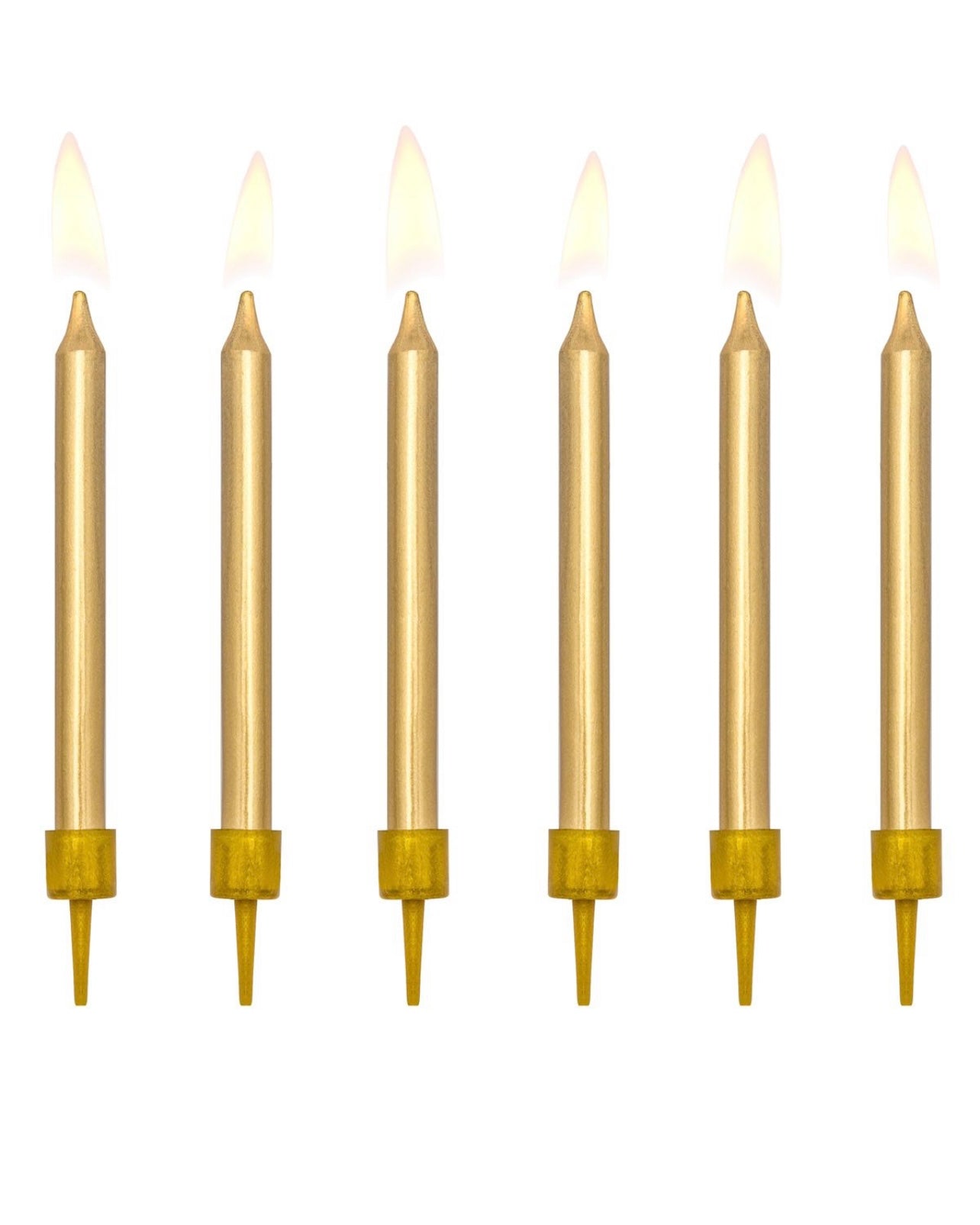 Kerzen gold 6 cm