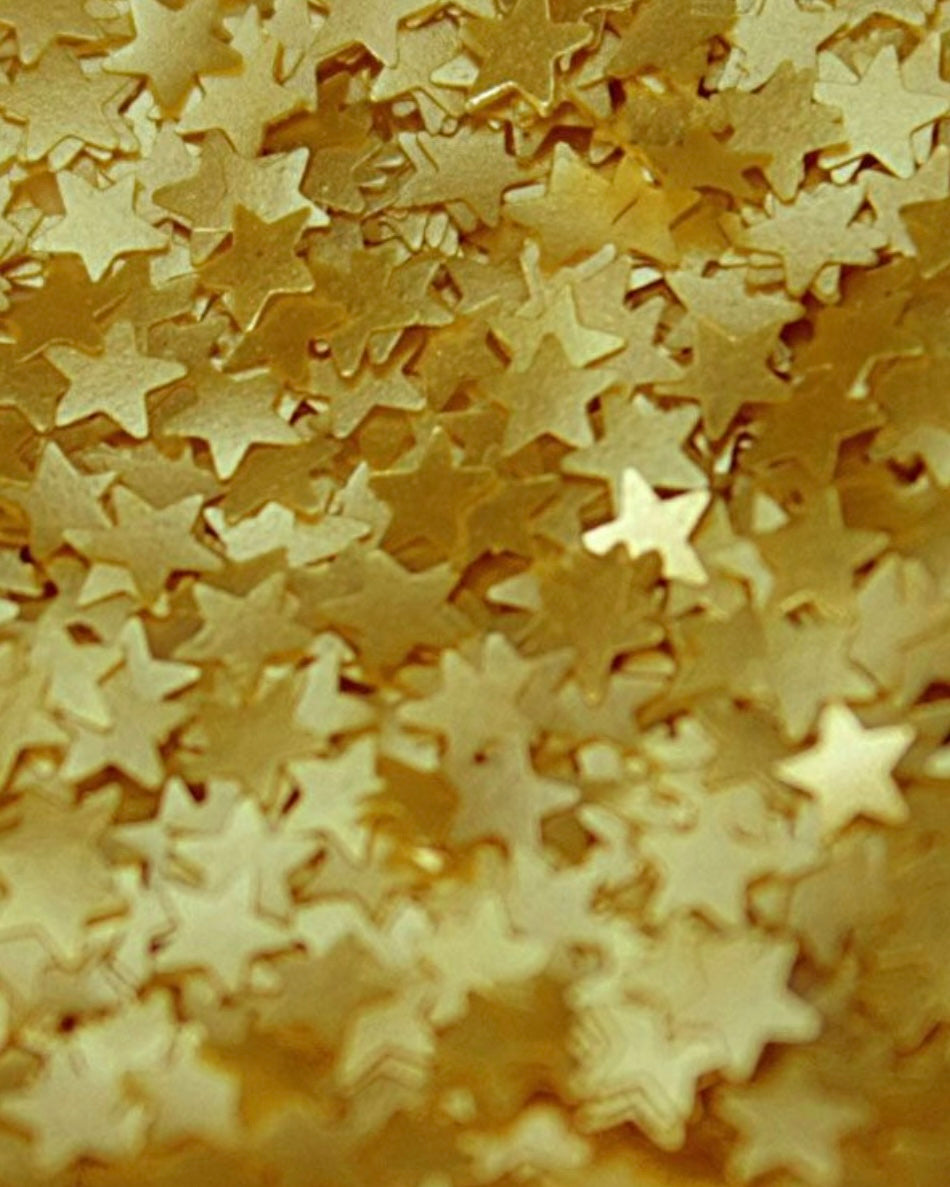 Rainbow Dust Confetti goldene Sterne