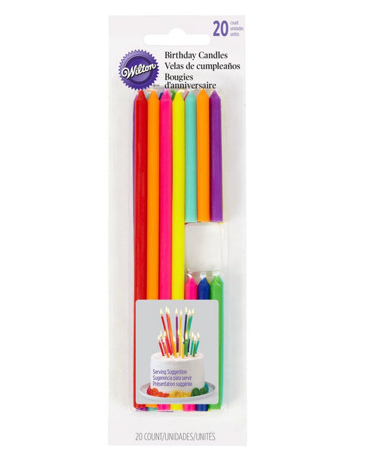 Wilton Birthday Candles Tall & Short