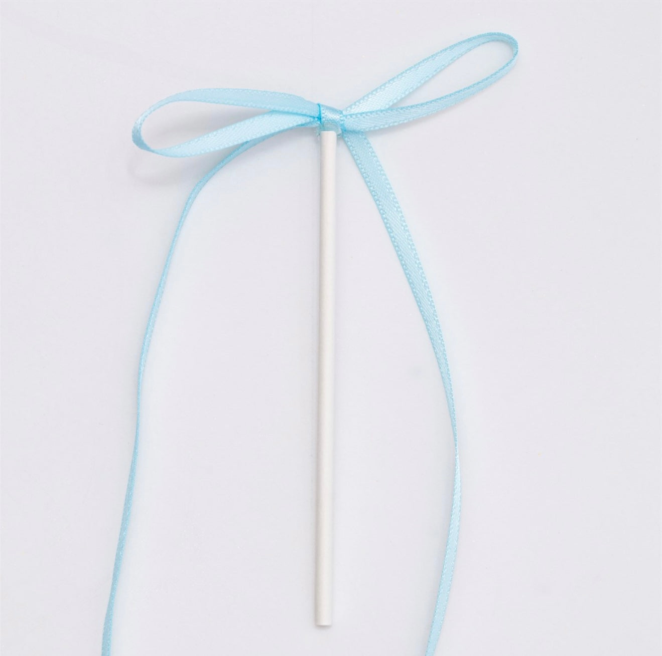 Schleifen Tortendeko hellblau