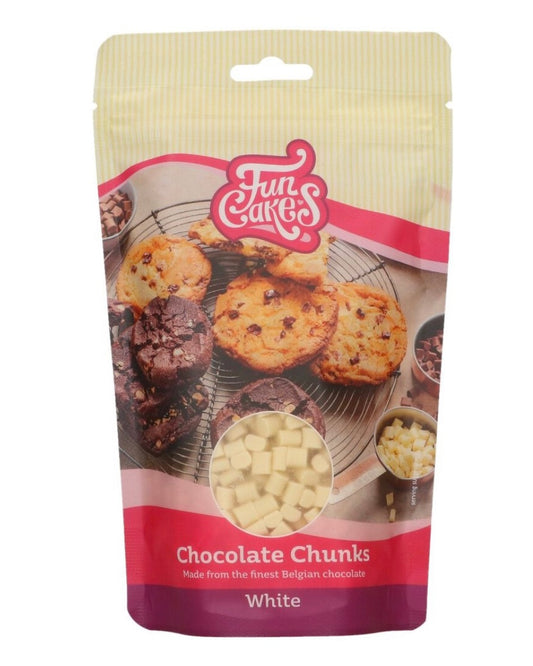 Funcakes Choclate Chunks white 350 g