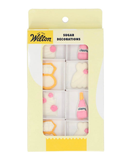 Wilton Zuckerdeko Traum Hochzeit 8 Stk