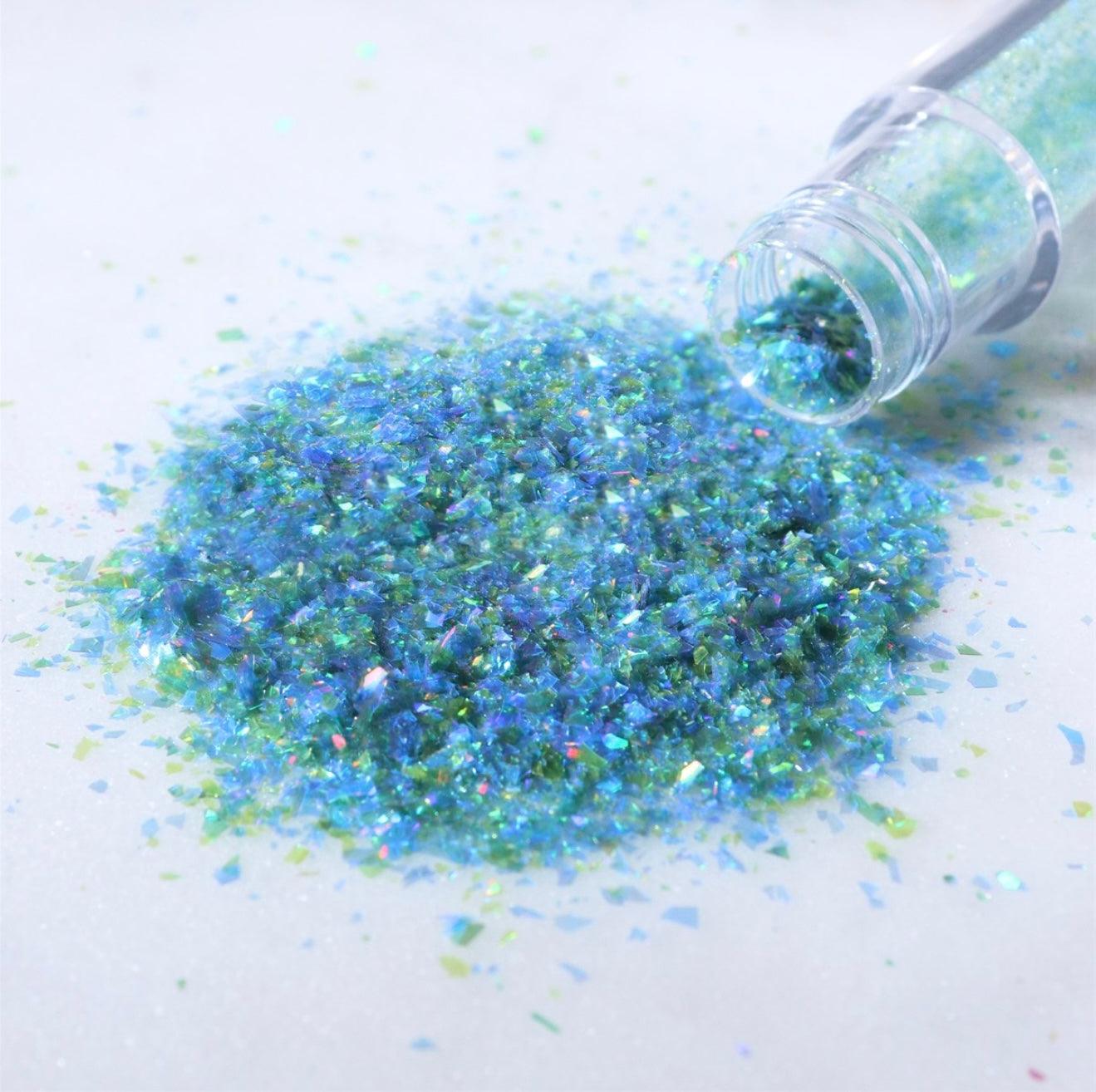 Magic Sparkles essbare irisierende Glitter Flakes / Island Lagoon 3 g