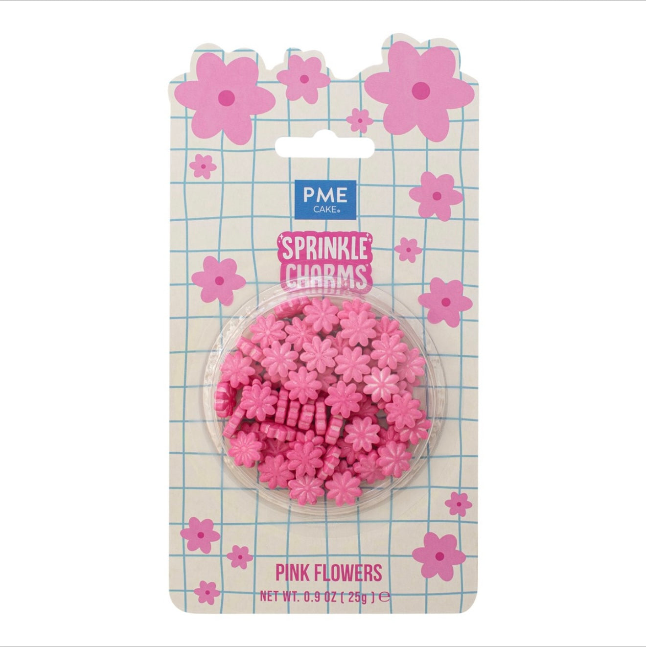PME Rosa Blumen Streusel 25 g