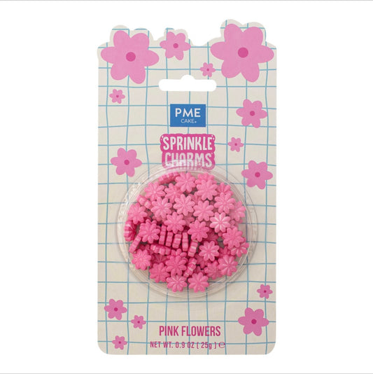 PME Rosa Blumen Streusel 25 g