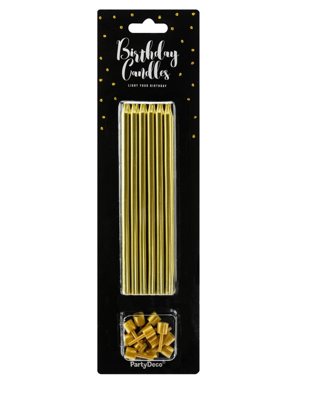 Kerzen gold 12,5 cm