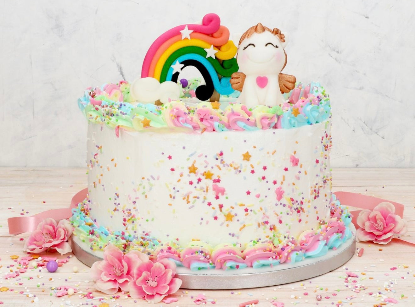 Cake Masters Feinzucker Regenbogen