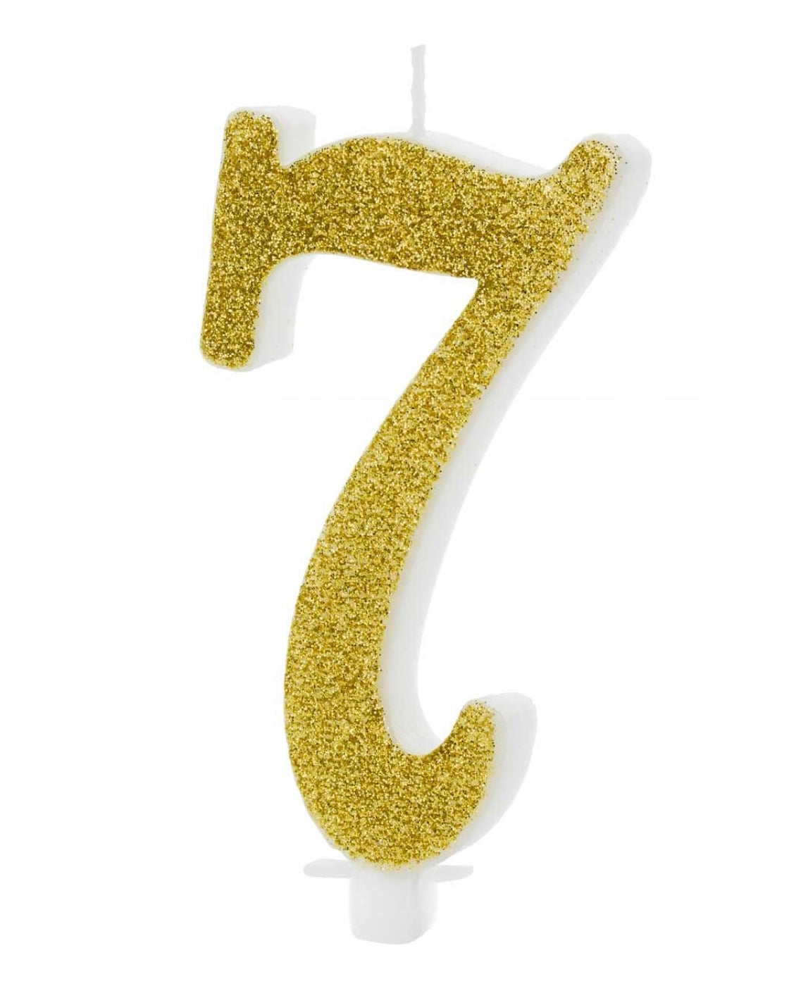 Kerze 7 gold
