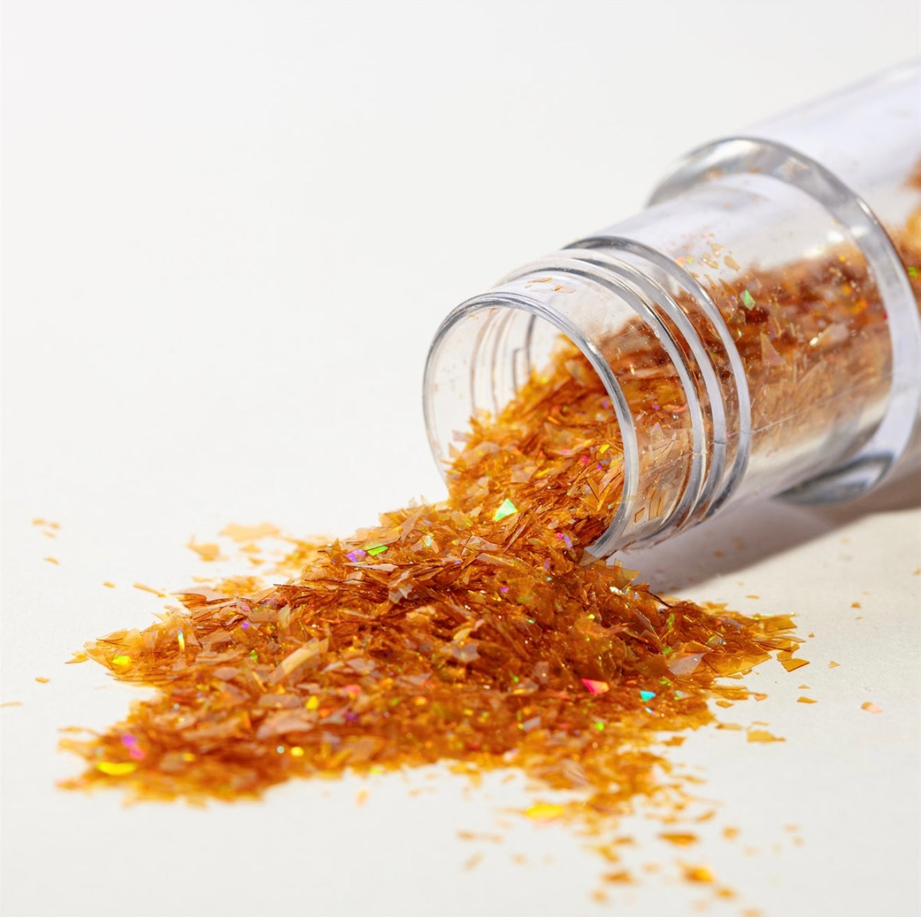 Magic Sparkles essbare irisierende Glitter Flakes / Gold 3 g