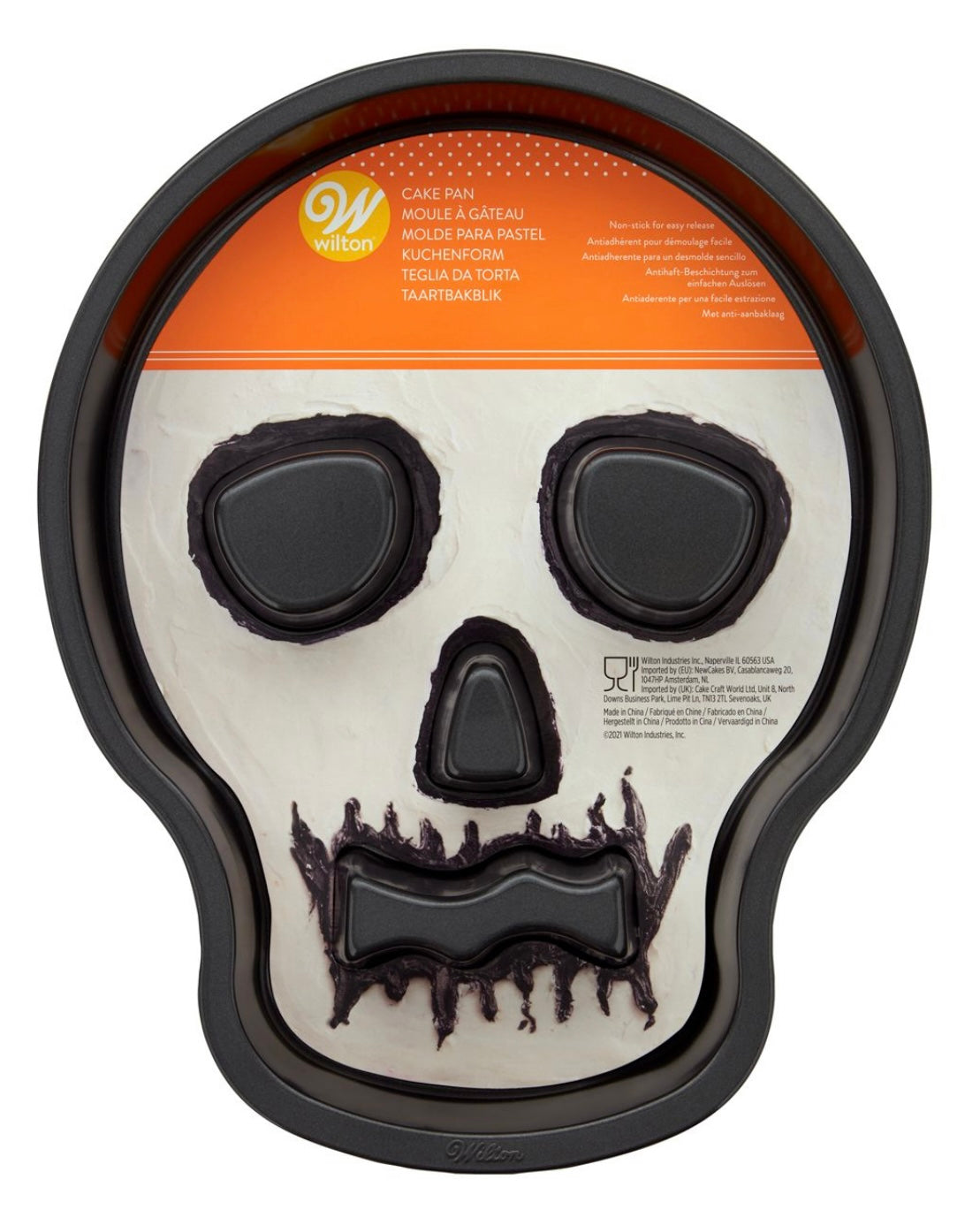 Wilton Totenkopf Backform