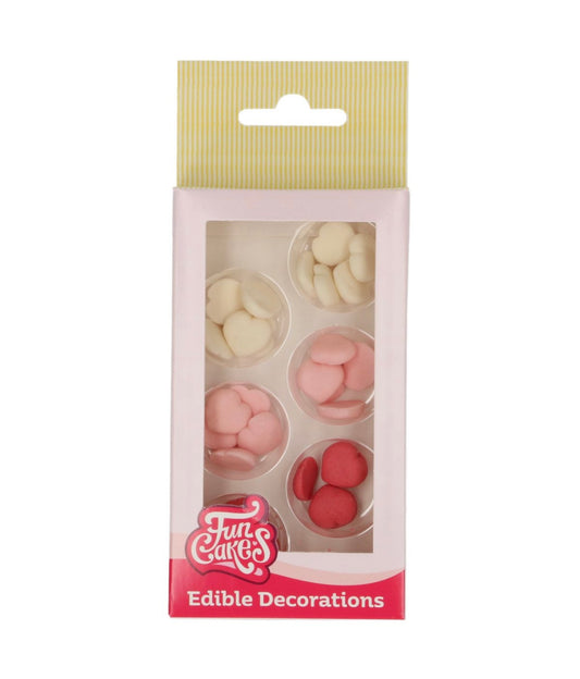 Funcakes kleine Zucker Herzen 30 Stk