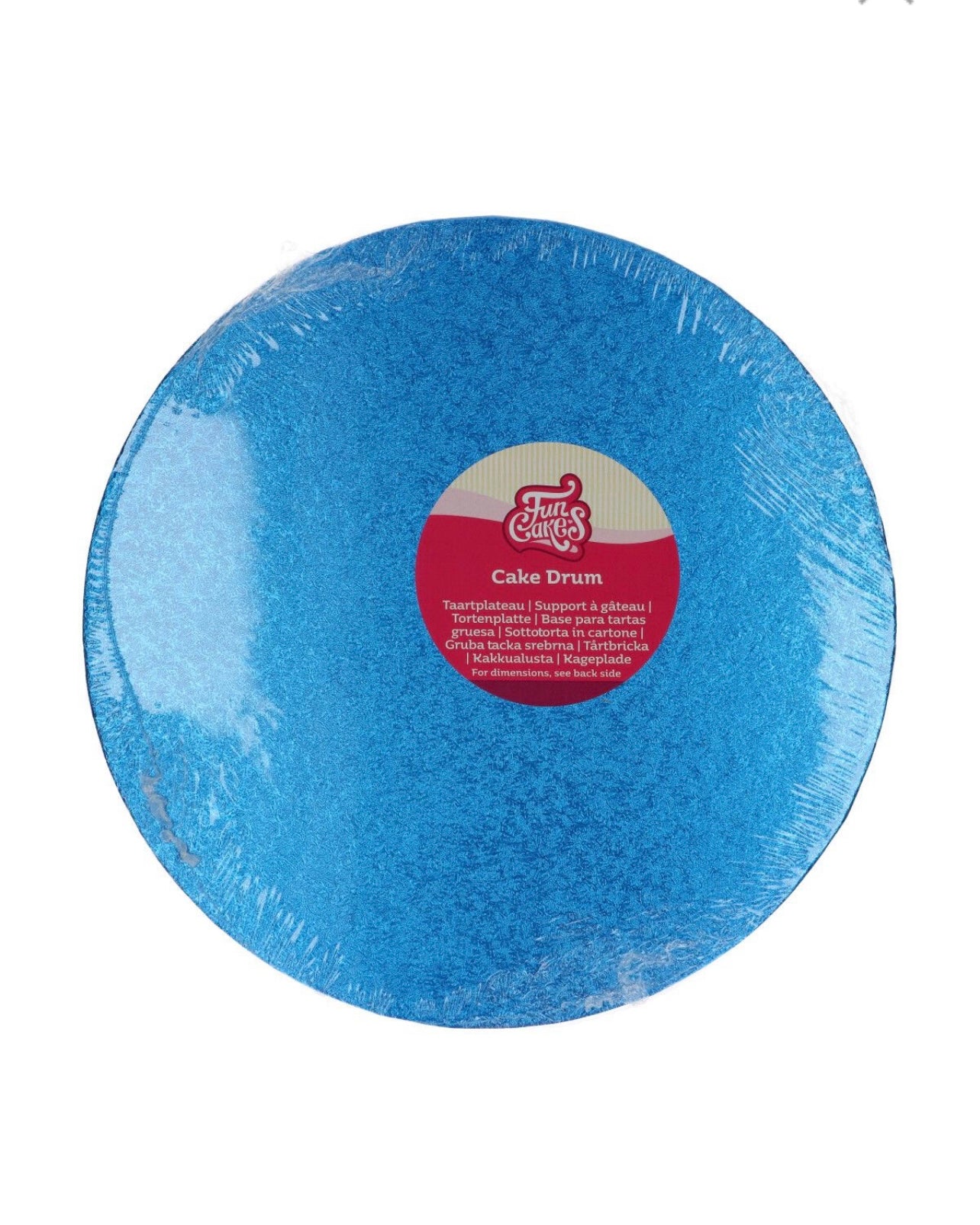 Funcakes Cake Drum blau 30 cm