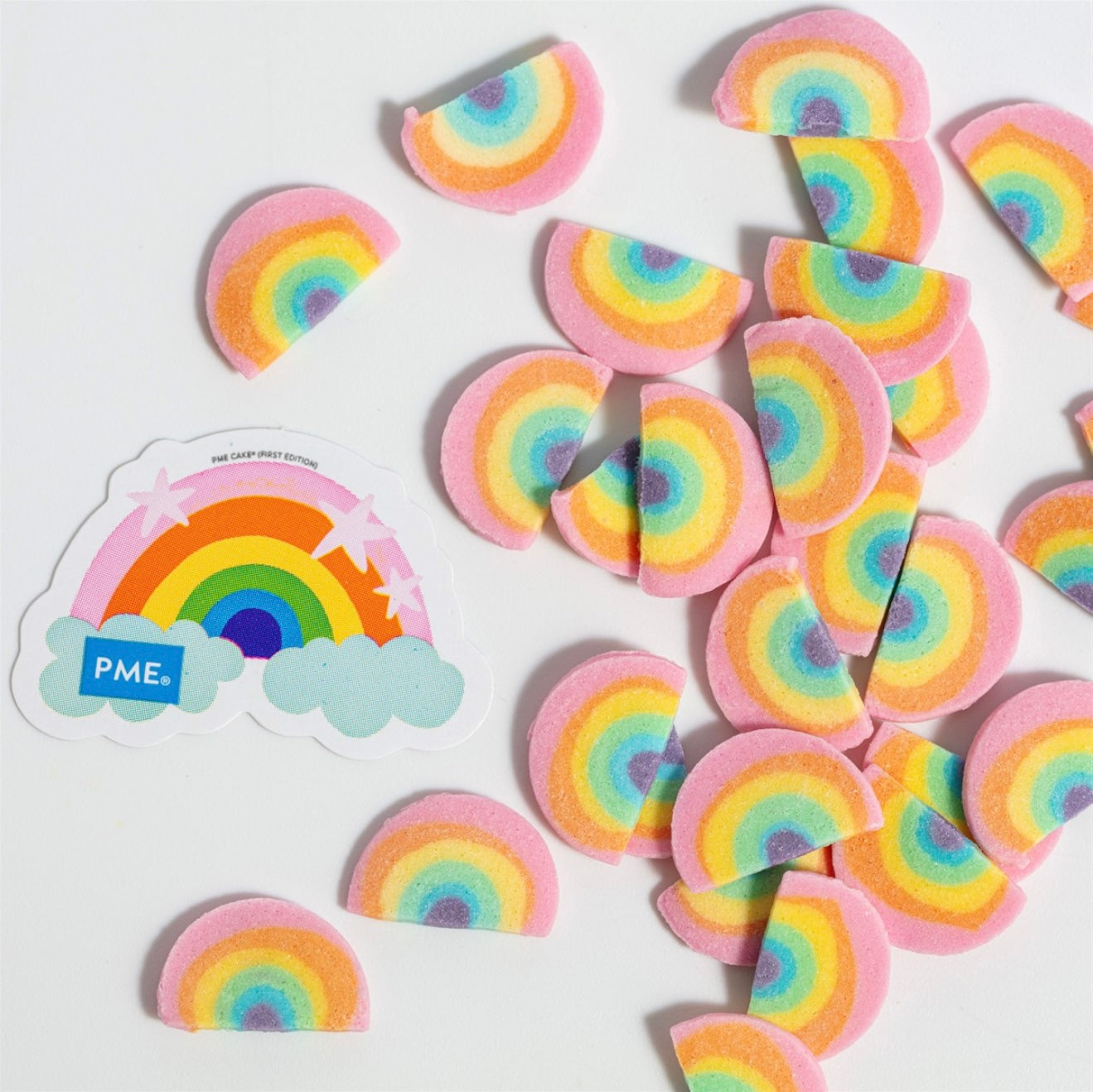 PME Mini Regenbögen Streusel 25 g