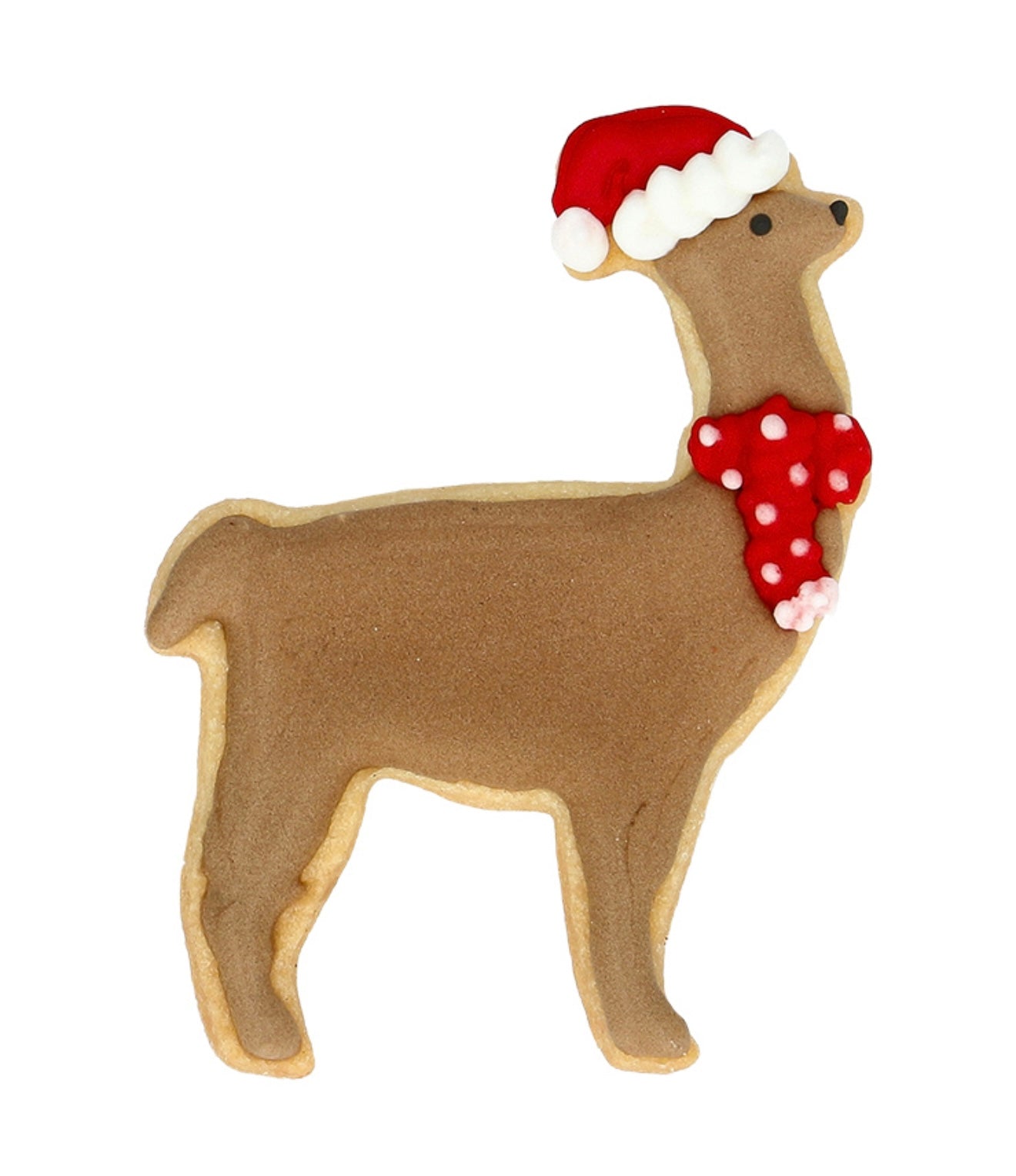 Ausstechform Weihnachts-Lama