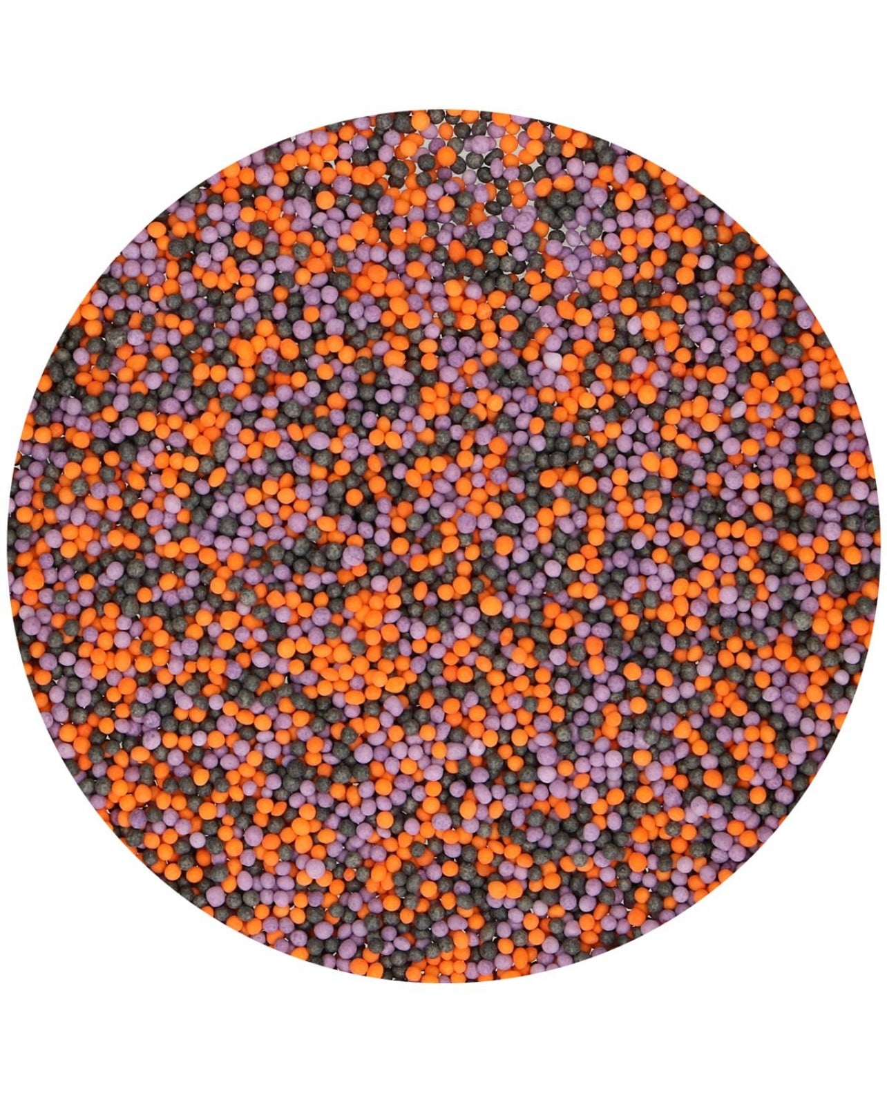 Funcakes Nonpareils schwarz-lila-orange 80 g