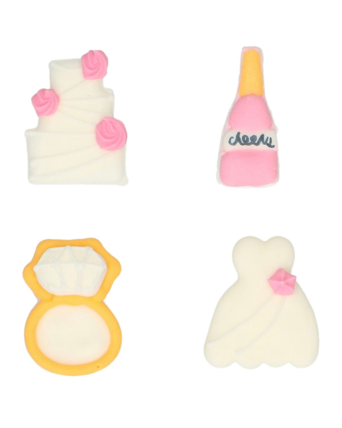 Wilton Zuckerdeko Traum Hochzeit 8 Stk