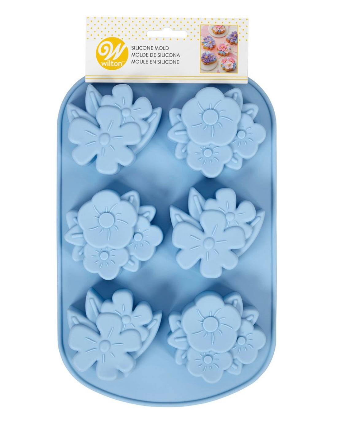Wilton Florale Silikon Backform