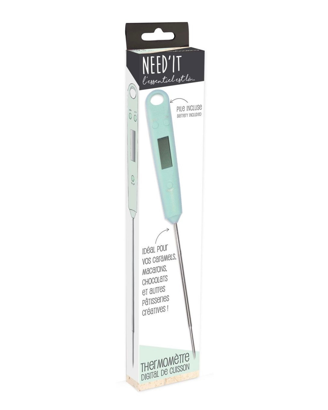 Scrapcooking digitales Lebensmittel Thermometer