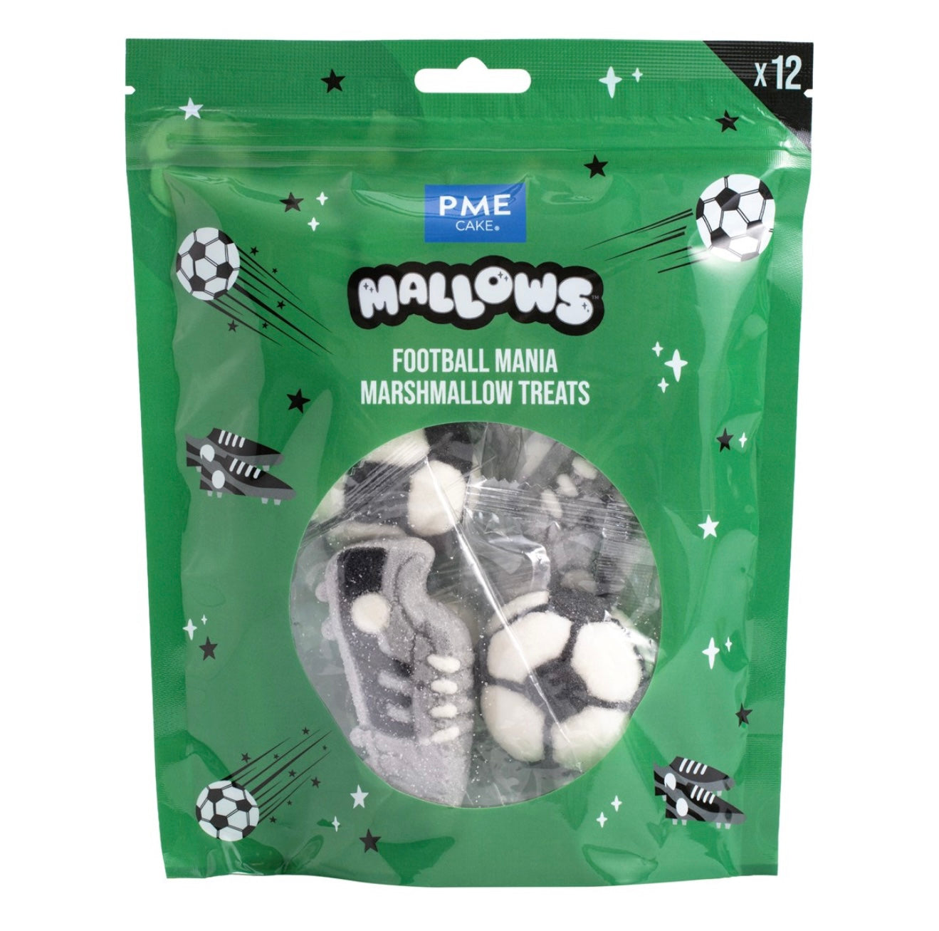 Mallows Marshmallow Treats Fussball Fieber 12 Stk